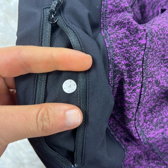 Lululemon Circuit Breaker Skirt (Tall) Circuit Aurora Black / Black - Picture 7 of 8